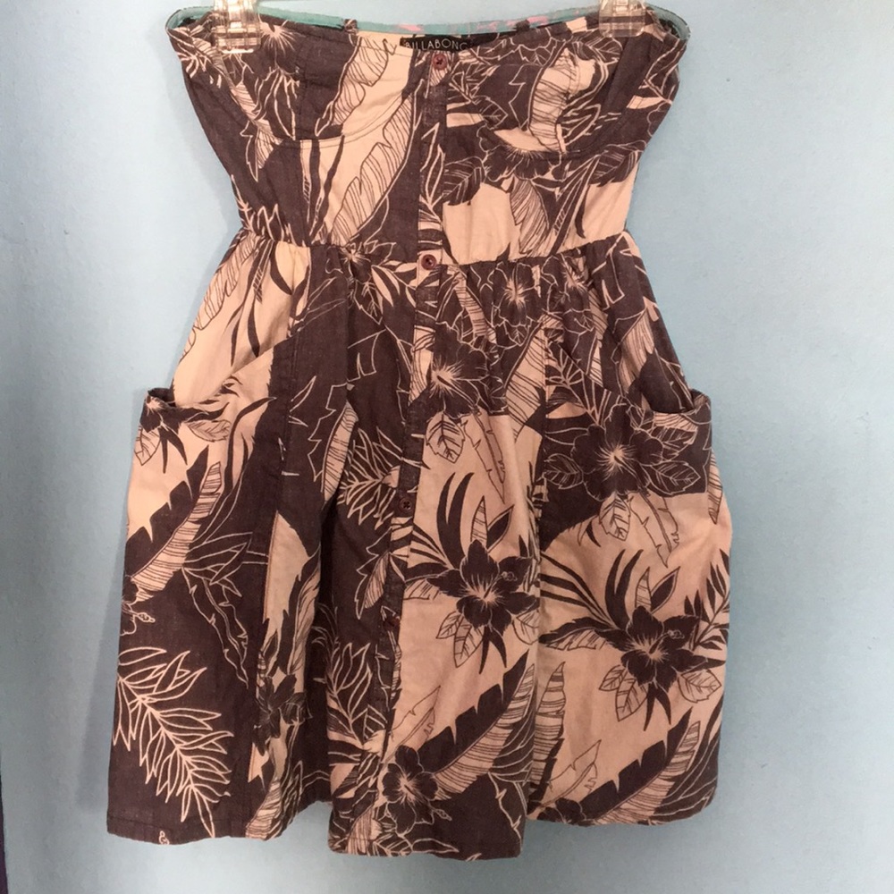 Strapless Billabong Dress